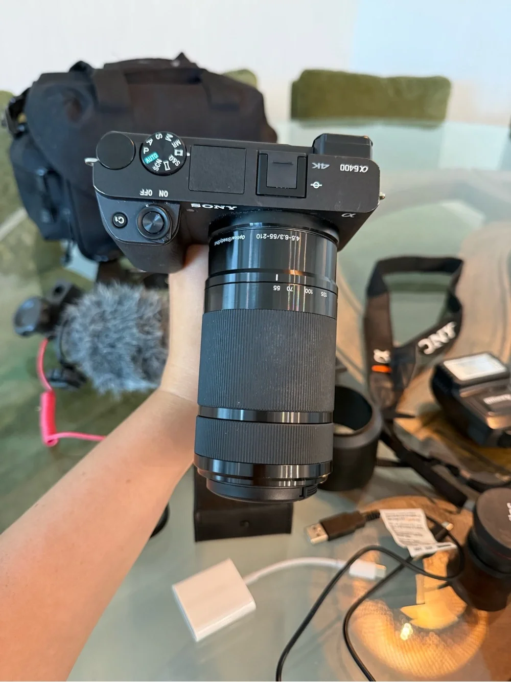 Sony A6400 with fisheye lens